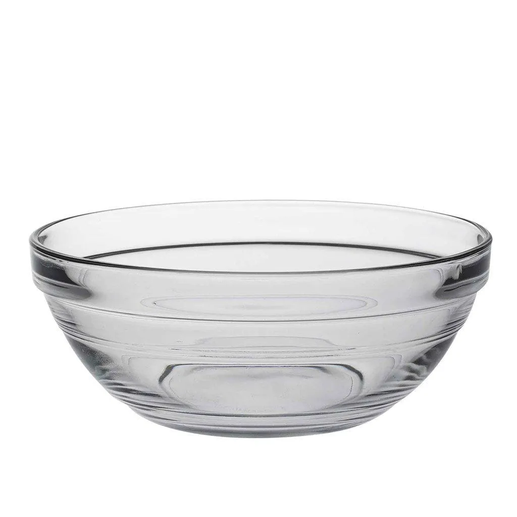 14cm Clear Lys Glass Nesting Mixing Bowl - By Duralex