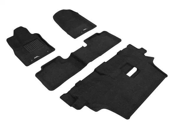 3D MAXpider Floor Mats Dodge Durango (2012-2024) All-Weather Elegant Series - Complete Set