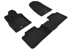 3D MAXpider Floor Mats Dodge Durango (2012-2024) All-Weather Elegant Series - Complete Set