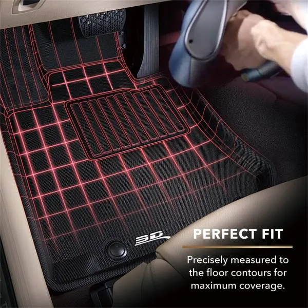 3D MAXpider Floor Mats Ford Escape (2010-2011) All-Weather Kagu Series - Front Row Only