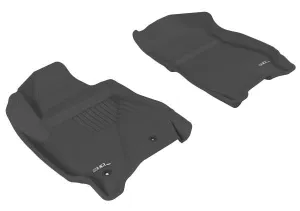 3D MAXpider Floor Mats Ford Escape (2010-2011) All-Weather Kagu Series - Front Row Only