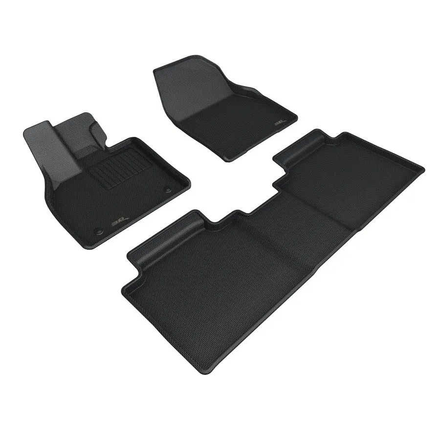 3D MAXpider Floor Mats Subaru Solterra (23-24) All-Weather Kagu Series - Complete Set - L1SB03501509