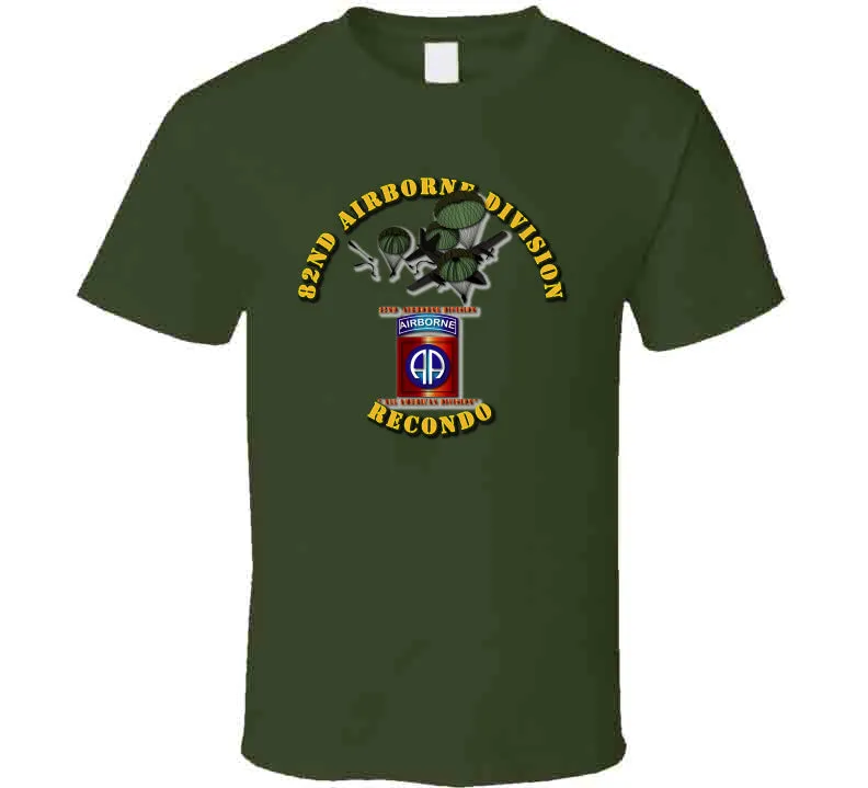 82nd Airborne Division, (Recondo) Shoulder Sleeve Insignia - T Shirt, Premium and Hoodie