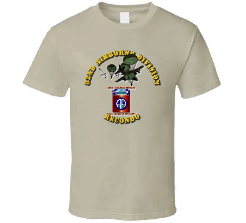 82nd Airborne Division, (Recondo) Shoulder Sleeve Insignia - T Shirt, Premium and Hoodie
