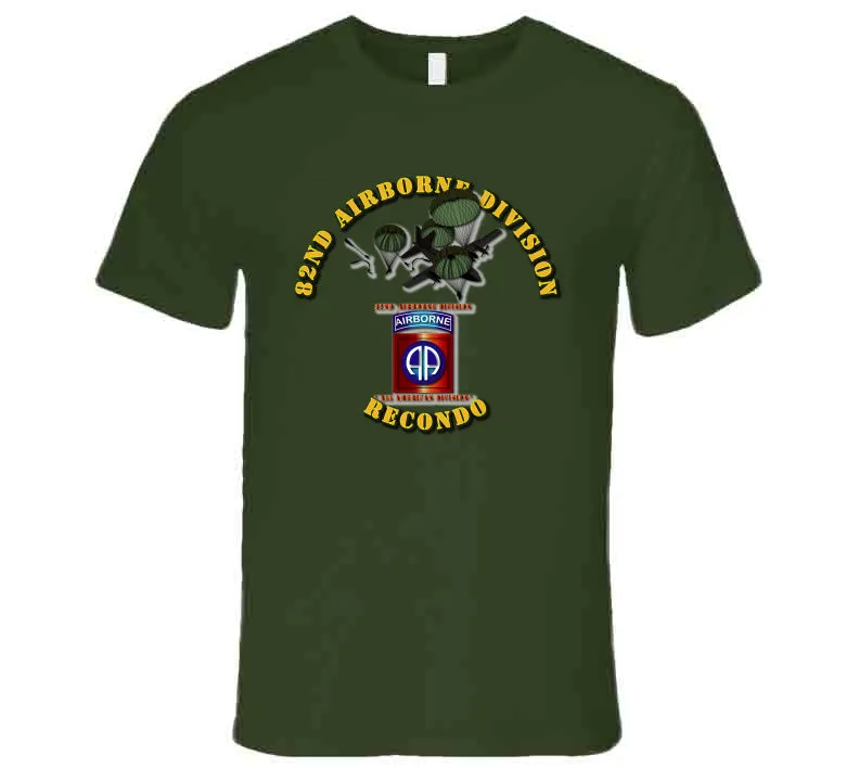 82nd Airborne Division, (Recondo) Shoulder Sleeve Insignia - T Shirt, Premium and Hoodie
