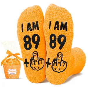 90th Years Old Birthday Gifts for Women - Socks for 90 Year Olds, Best Gifts for 90 Year Old Elderly Woman Man, Gift Ideas for 90 Year Olds