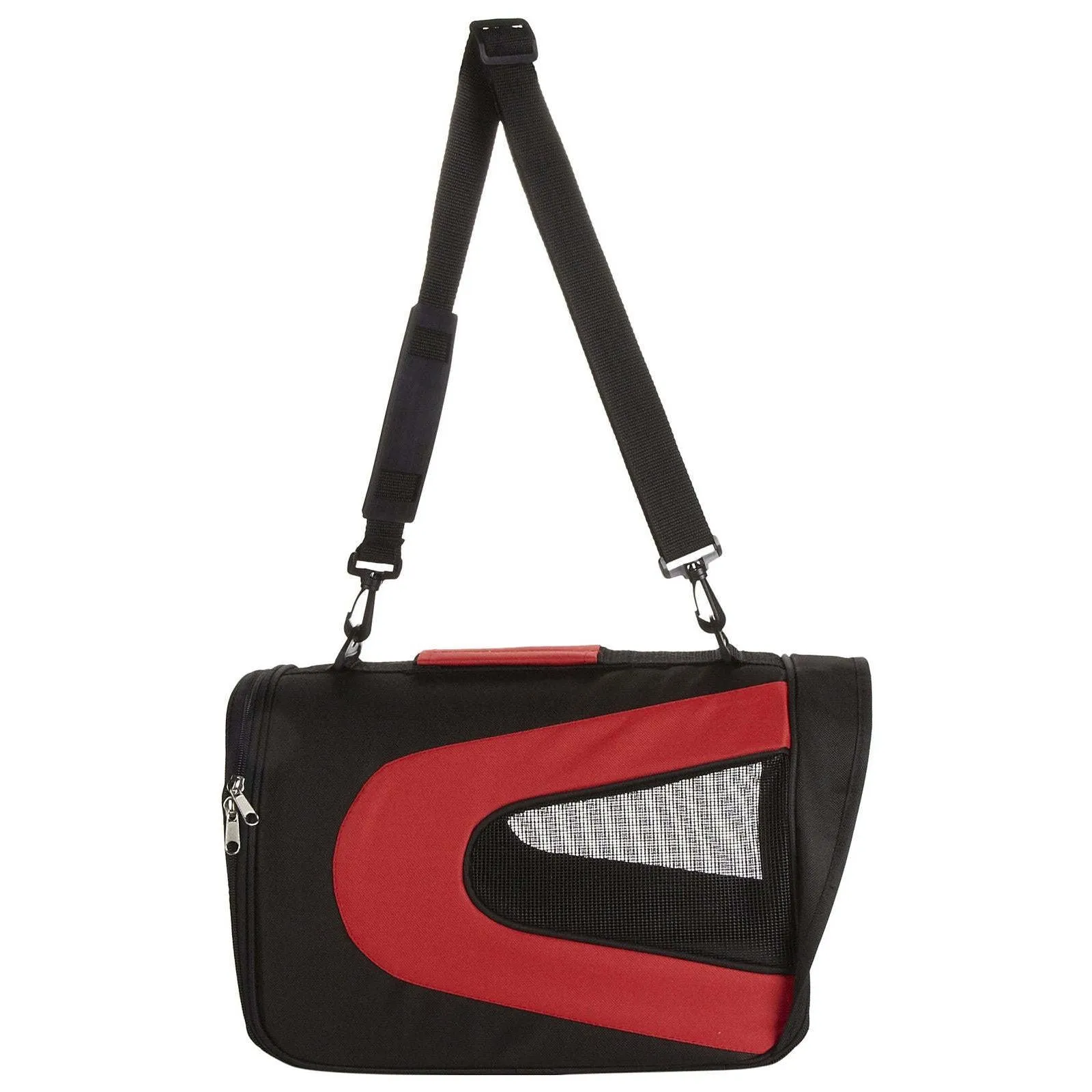 Airline-approved folding pet carrier with adjustable strap. Explorer