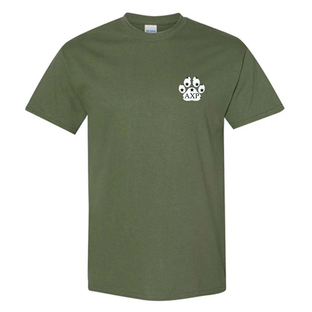 Alpha Chi Rho Frat Dog T-Shirt
