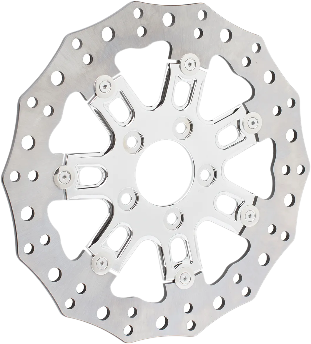ARLEN NESS Front Rotor - 7 Valve - 11.8" - Chrome 33-10302-202