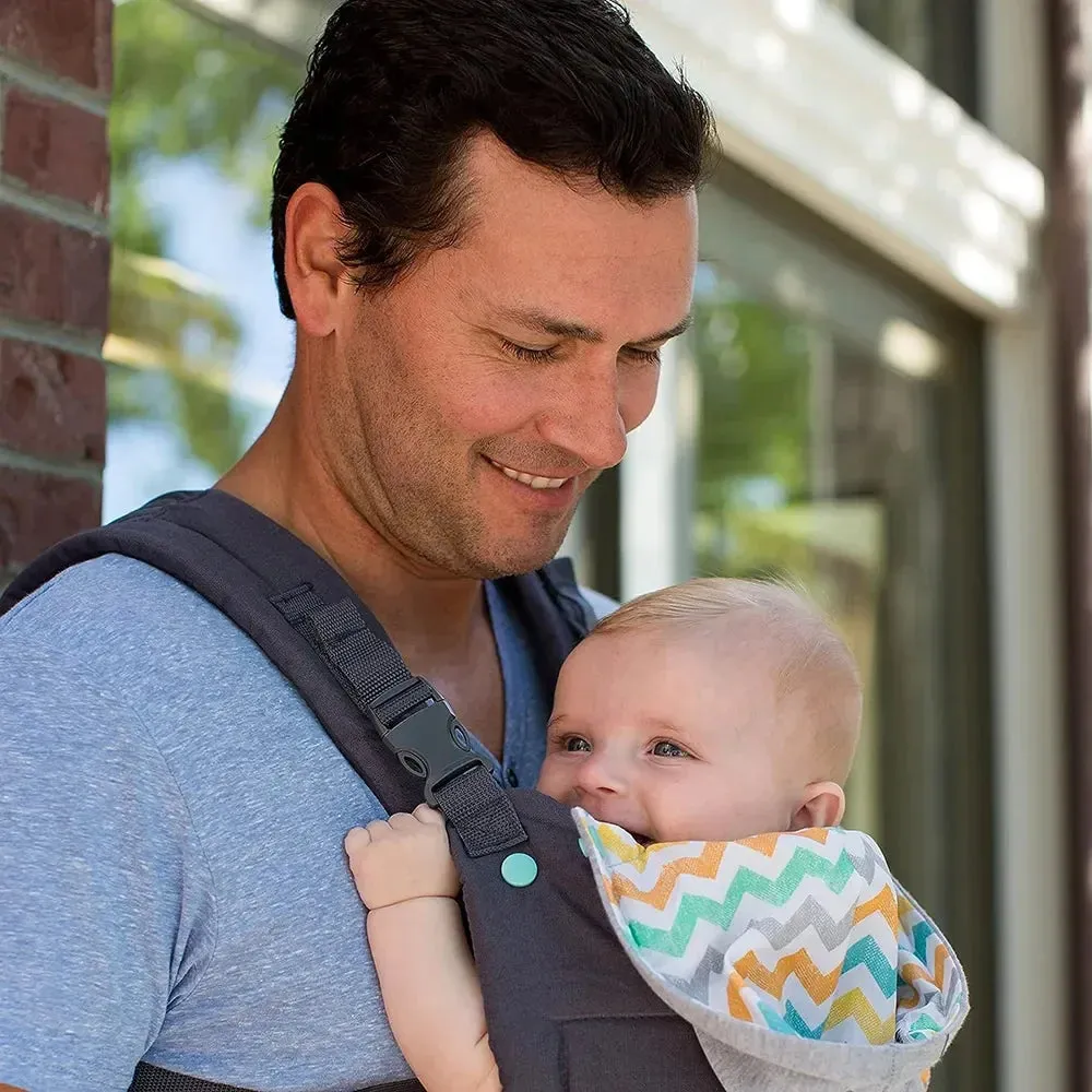Bear Themed Cotton Baby Carrier with Detachable Hat