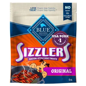 Blue Buffalo Sizzlers Bacon-Style Treats For Dogs