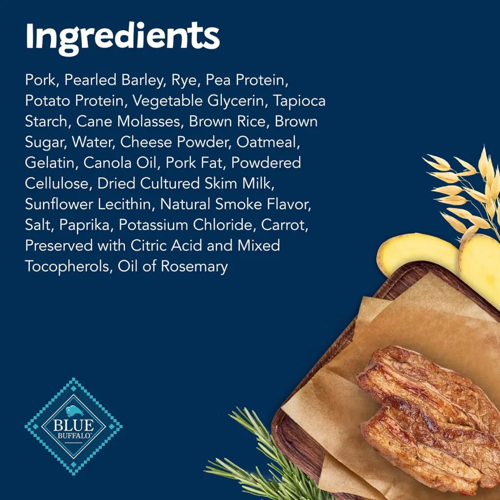 Blue Buffalo Sizzlers Bacon-Style Treats For Dogs