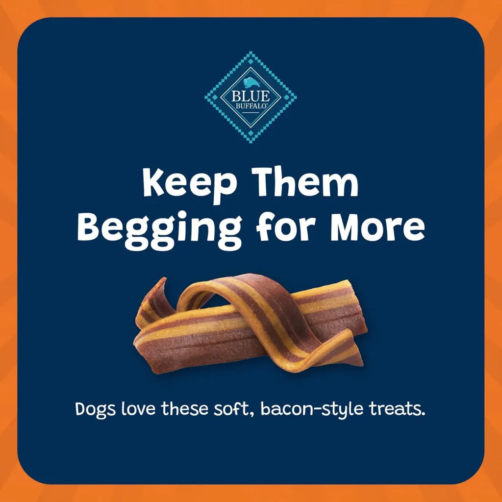 Blue Buffalo Sizzlers Bacon-Style Treats For Dogs