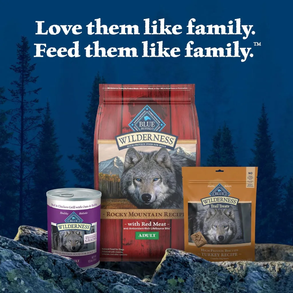 Blue Buffalo Wilderness Trail Treats Turkey Biscuits for Dogs