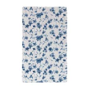 Blue Floral Luxe Hand Towel