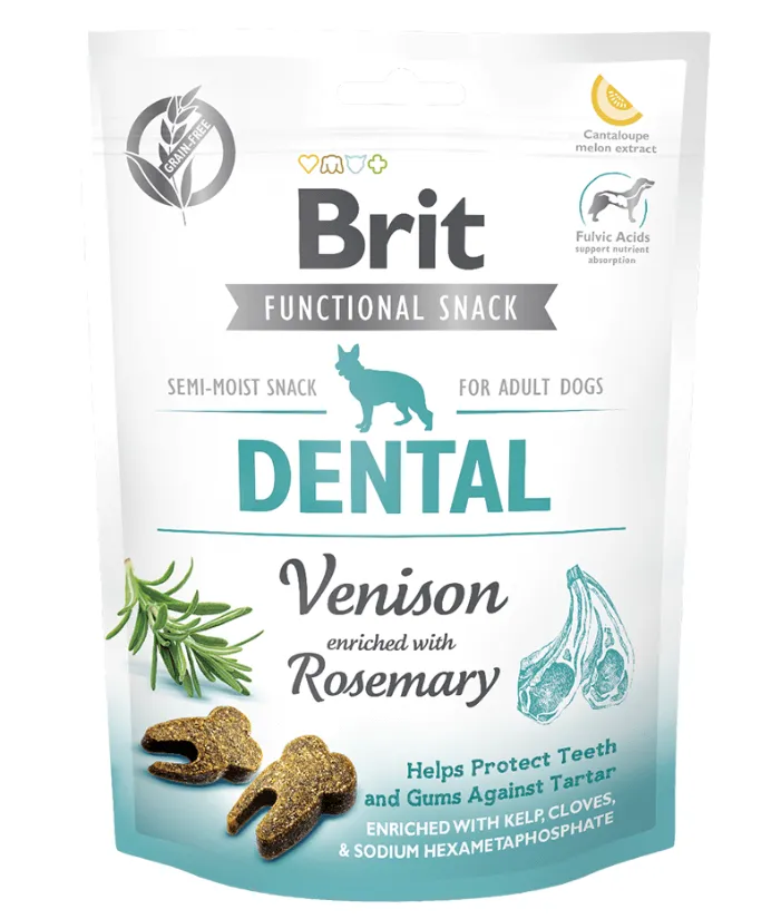 Brit Care Dog Functional Snack Dental Venison 150g