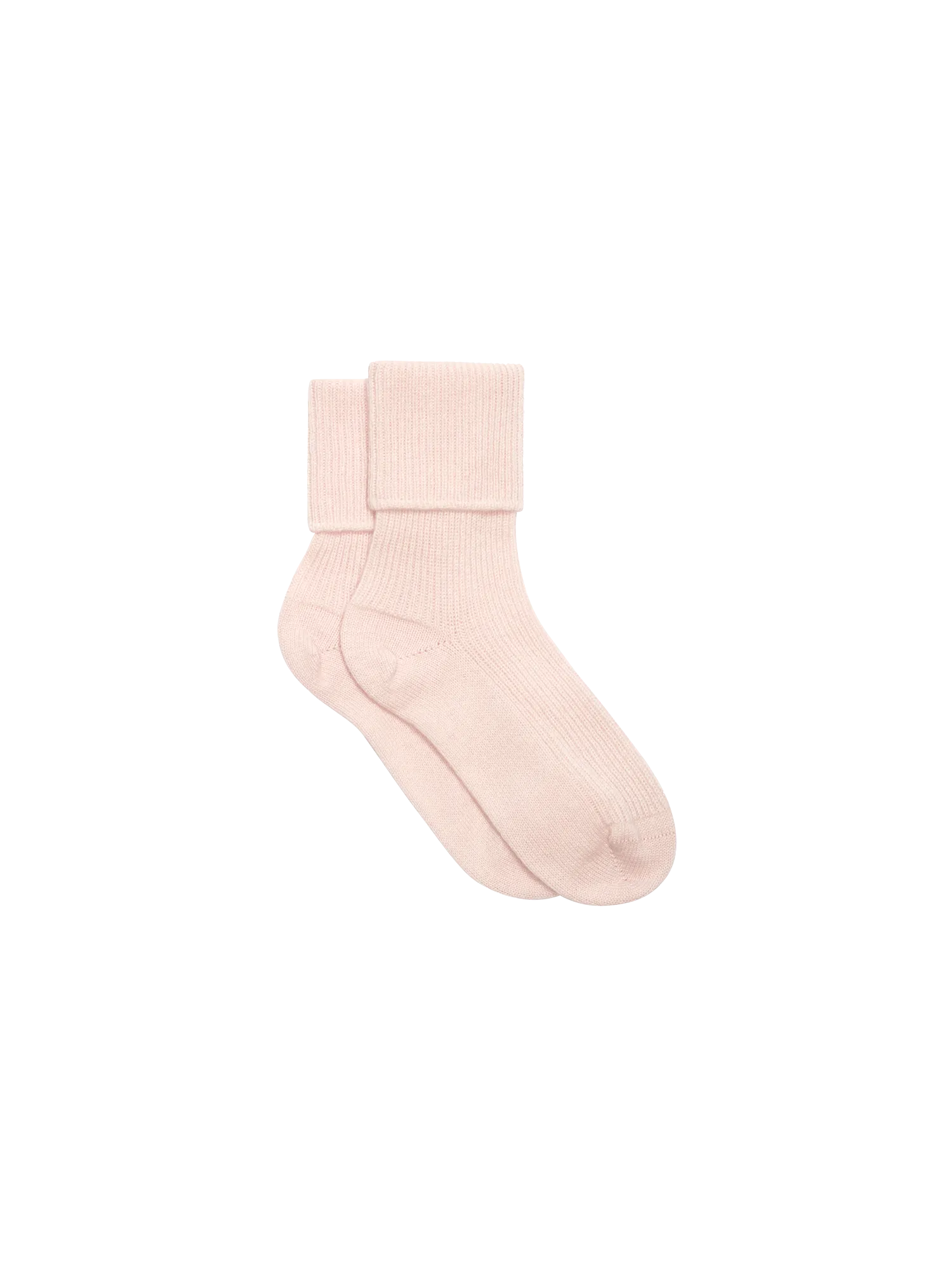 Cashmere Bed Socks—rose quartz