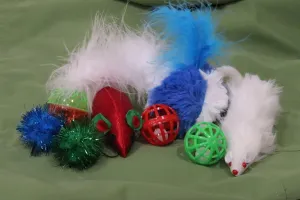 Cat Toy Assorted Variety 8 Pack