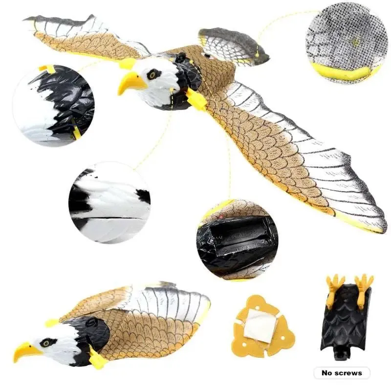 Ceiling-Activated Cat Bird Toy for Endless Playtime Fun!