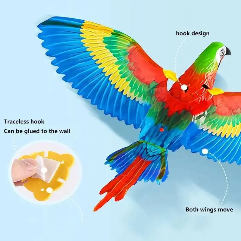 Ceiling-Activated Cat Bird Toy for Endless Playtime Fun!
