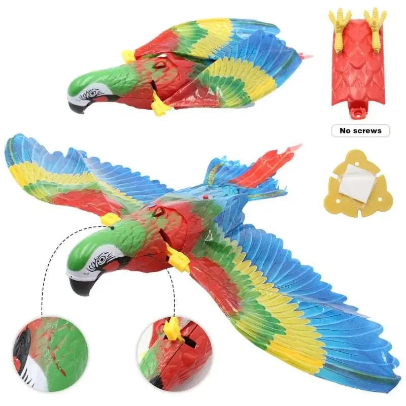 Ceiling-Activated Cat Bird Toy for Endless Playtime Fun!