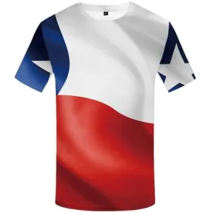 Chilean Flag T shirts Men Chile T-shirts 3d Harajuku Shirt Print White Tshirts Casual Gothic Tshirts Cool Short Sleeve Punk Rock