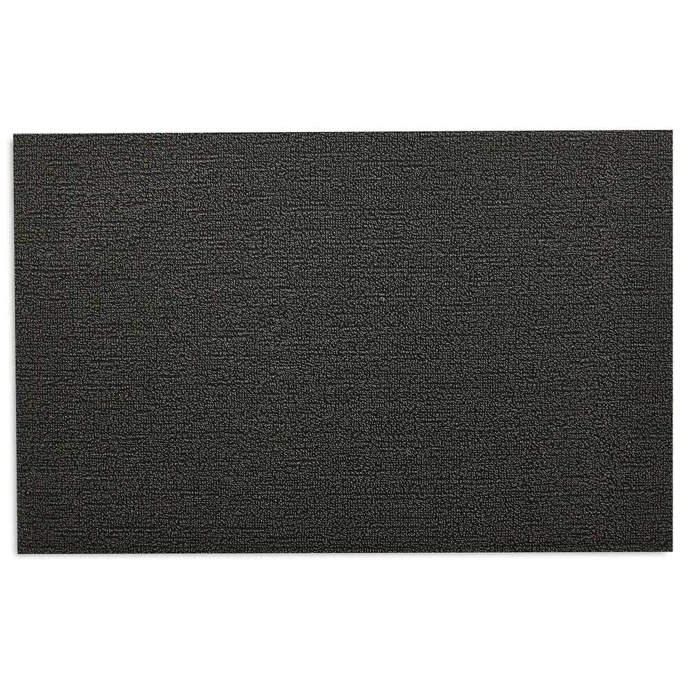 Chilewich Shag Solid Color Floormat Mercury