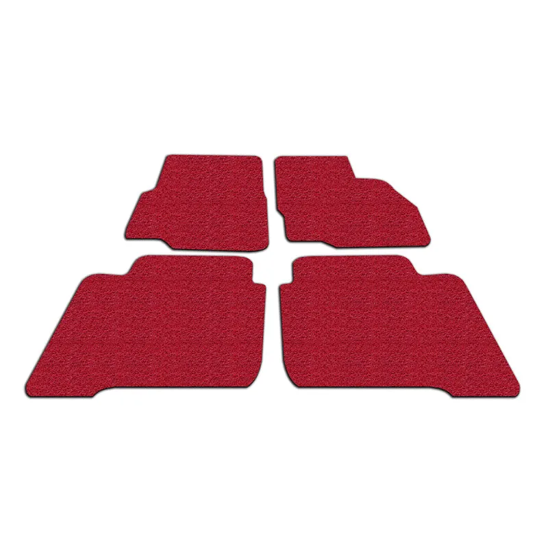Custom Floor Mats Suits Mazda BT-50 Dual Cab 2012-6/2020 Front & Rear Rubber Composite PVC Coil