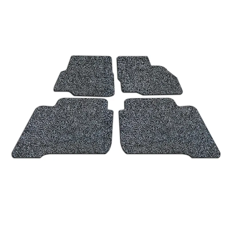 Custom Floor Mats Suits Mazda BT-50 Dual Cab 2012-6/2020 Front & Rear Rubber Composite PVC Coil