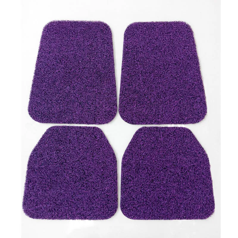 Custom Floor Mats Suits Mazda BT-50 Dual Cab 2012-6/2020 Front & Rear Rubber Composite PVC Coil