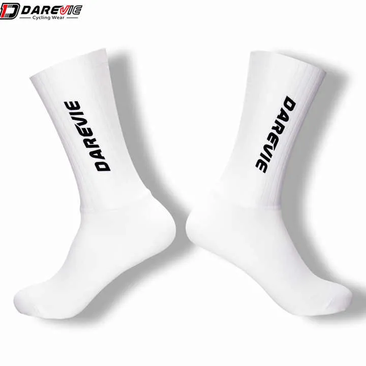 DAREVIE جورب ركوب الدراجات للرجال دراجة . DAREVIE Men's Cycling Socks Sports Bike Running