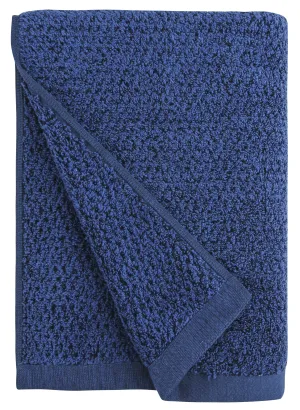 Diamond Jacquard Towels, Bath Towel - 1 Piece, Navy Blue