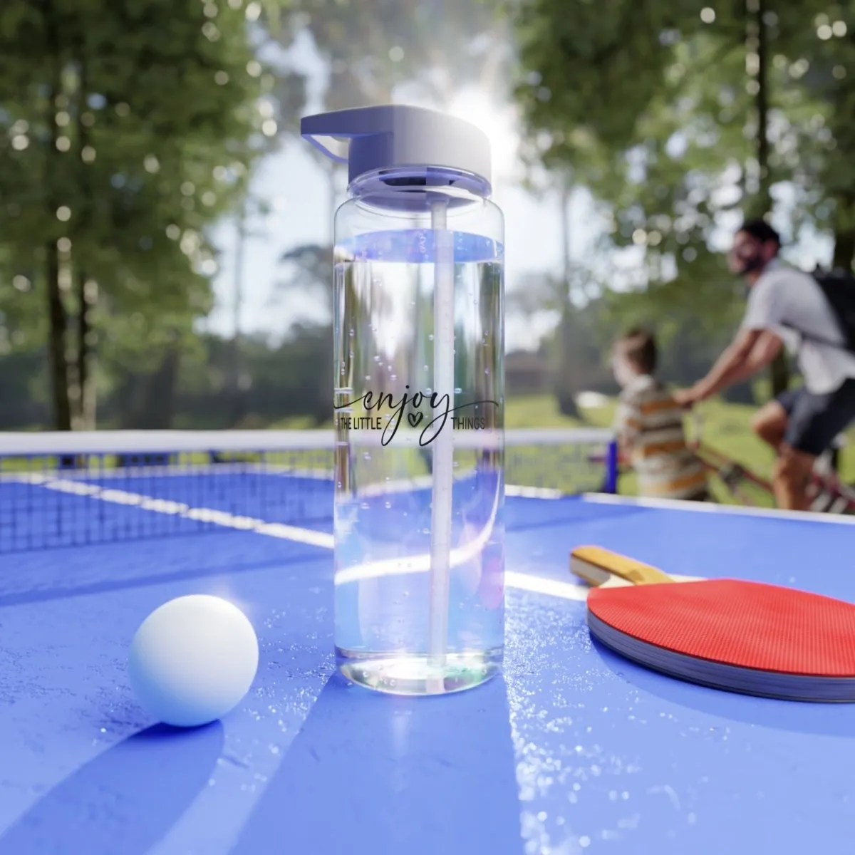 Enjoy The Little Things Tritan Water Bottle