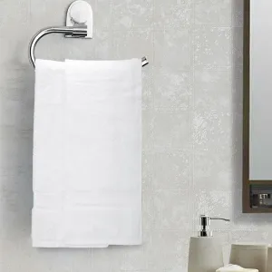 Eva Quick Dry Hand Towel (White) - Set Of Two