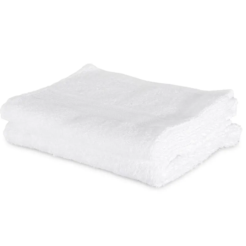 Eva Quick Dry Hand Towel (White) - Set Of Two