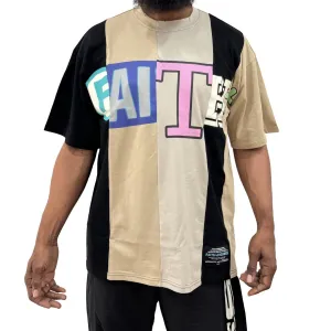 Faith Figures It's Just Us Short Sleeve Tee - Black Multi