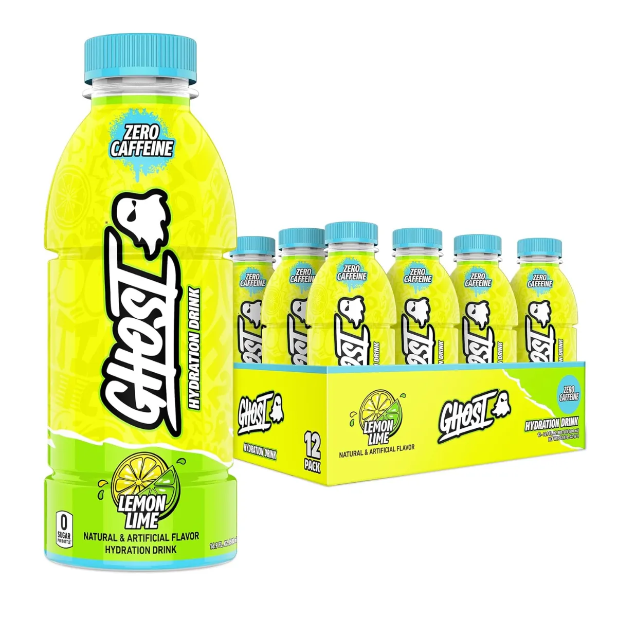 GHOST, Hydration Drink, 3-12 Bottles