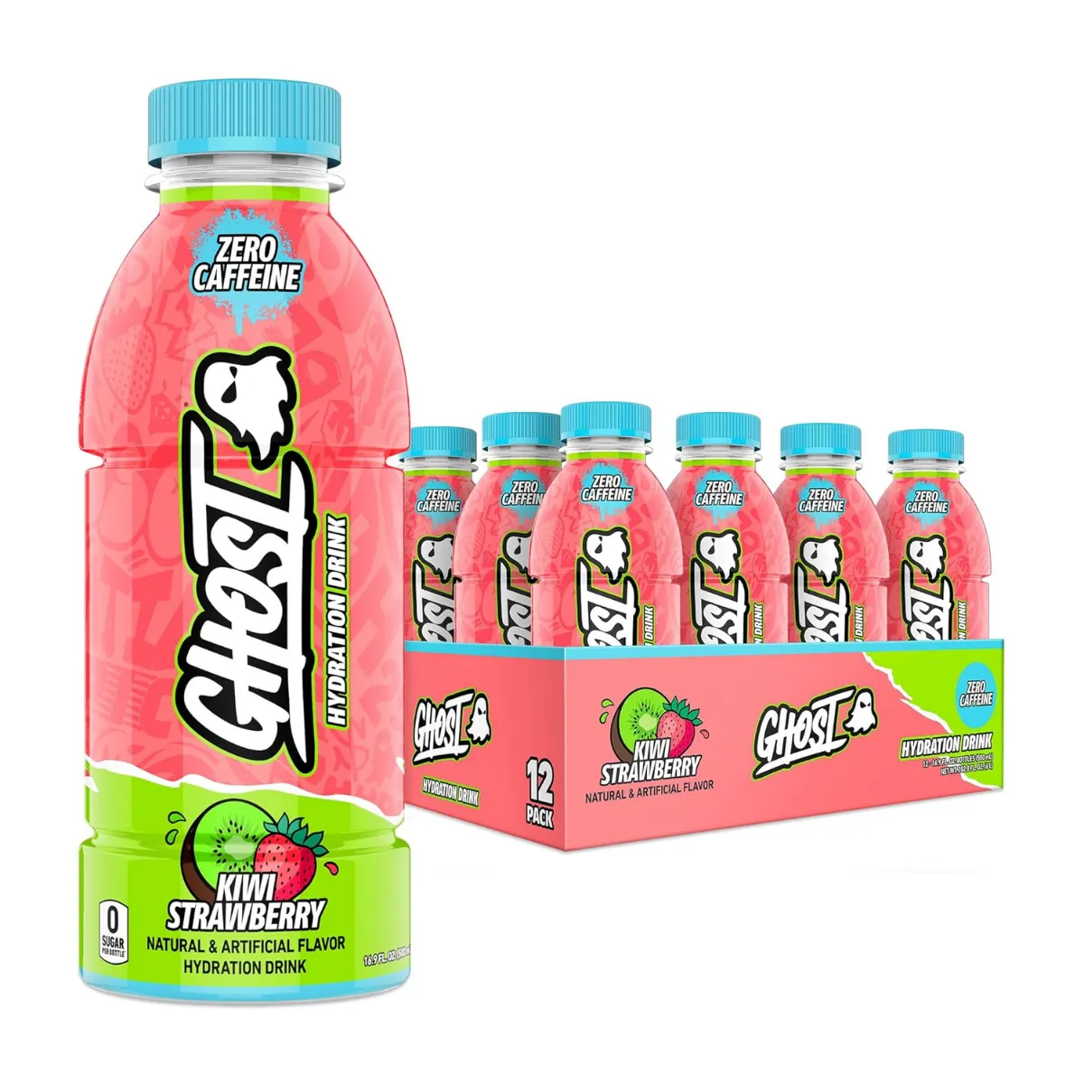 GHOST, Hydration Drink, 3-12 Bottles