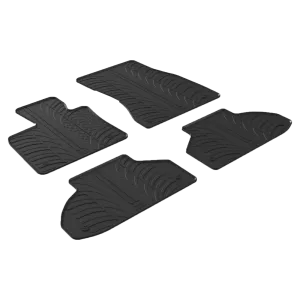 GledringUSA Custom Fit All-Weather Rubber Floor Mats For BMW X6 (F16) & X6 M (F86) 2015-2019