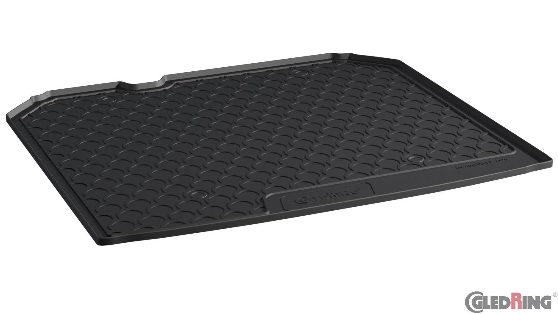GledringUSA Custom Fit Cargo Mat For Audi Q3 (with net in trunk) 2015-2018