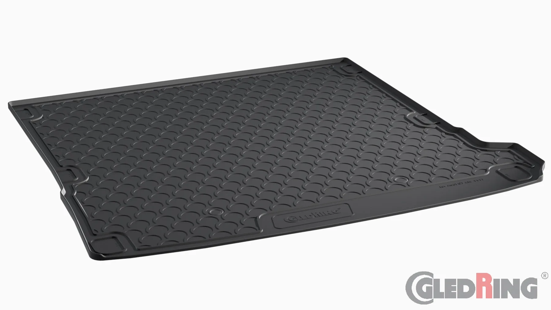GledringUSA Custom Fit Cargo Mat For Audi Q7 "with 3rd row" (4M) 2016-2024