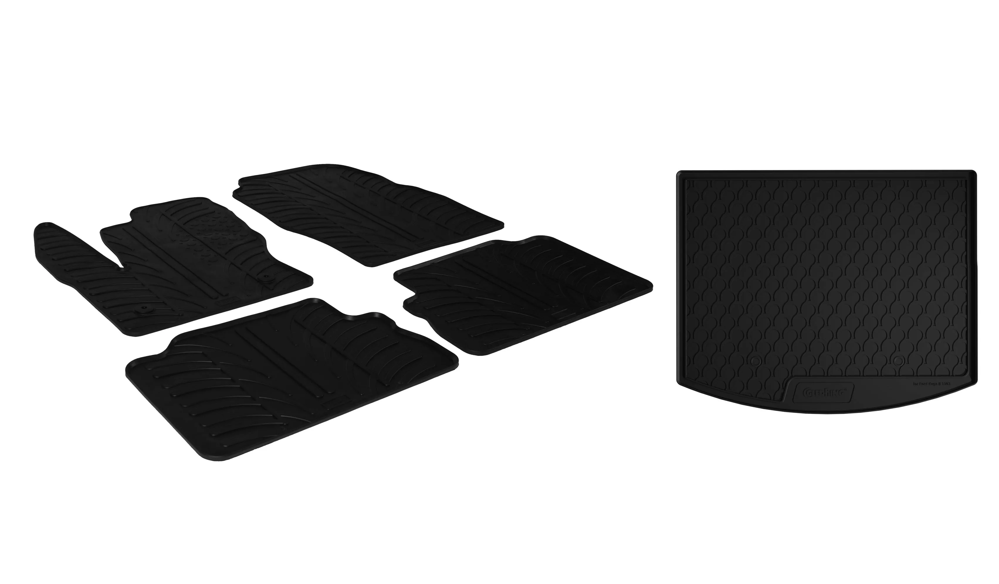 GledringUSA Custom Fit COMBO Pack for Ford Escape W/Anchor holes 2013-2019