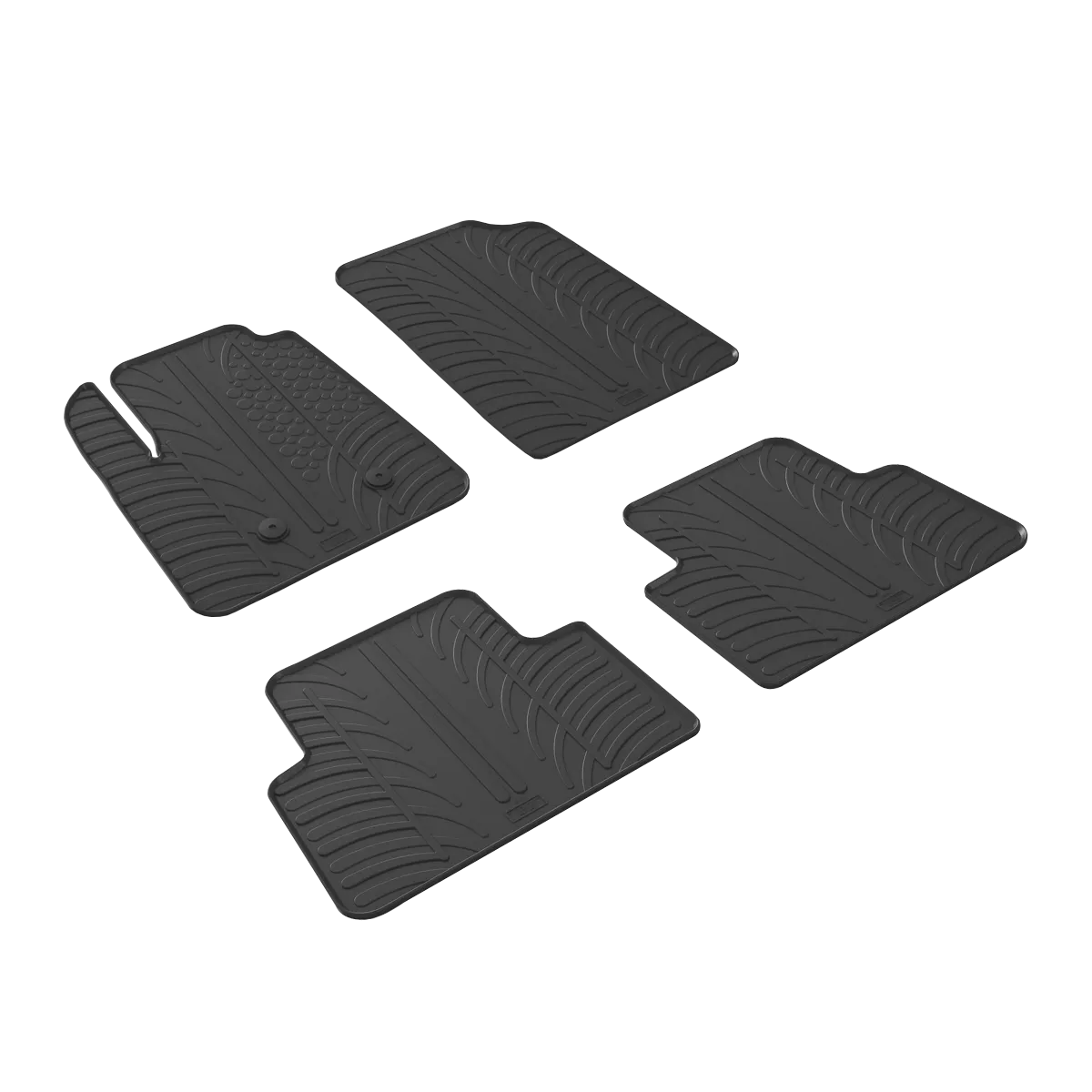 GledringUSA custom fit floor mats for GMC Canyon Crew Cab 2015-2022