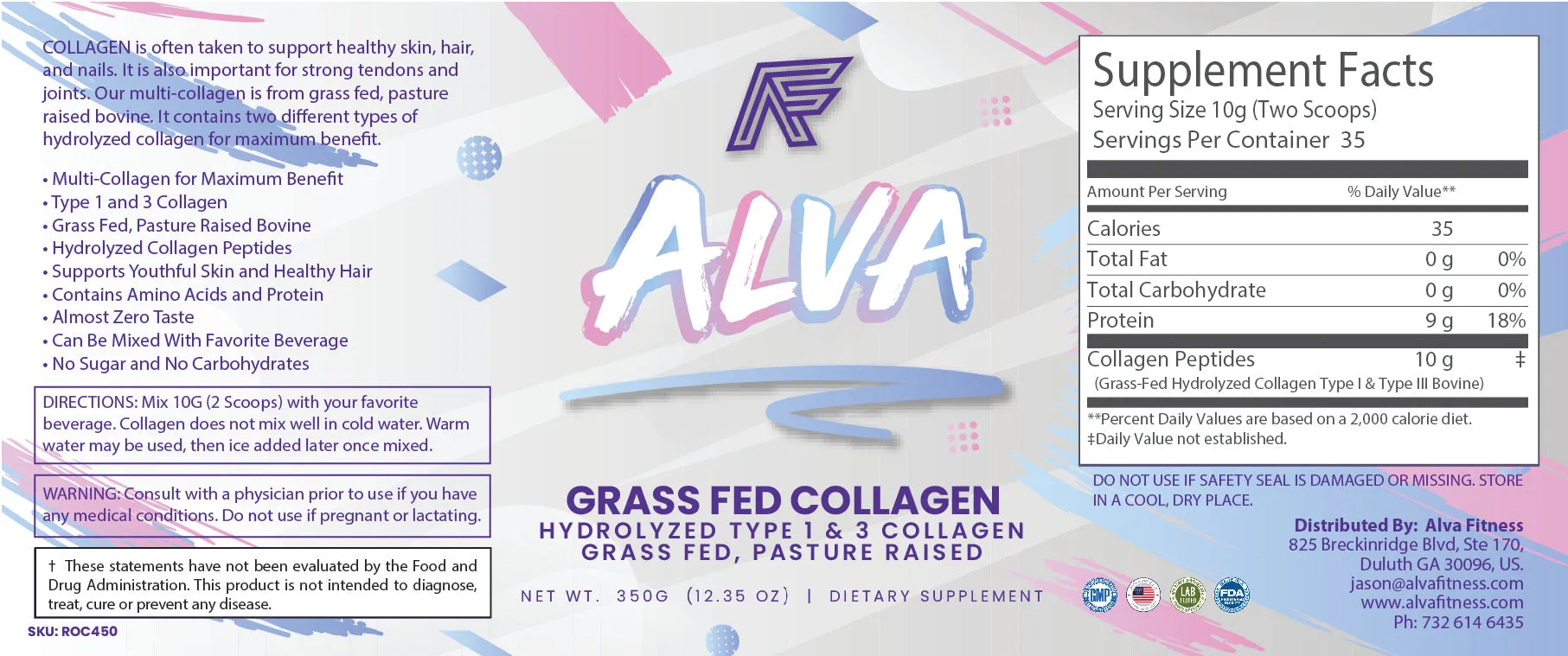 Grass Fed Collagen Peptides