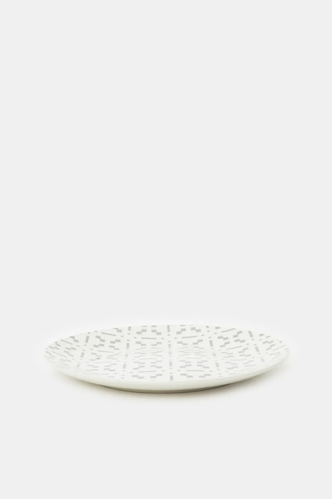 Grey Geometric Dinner Set (18 Piece)