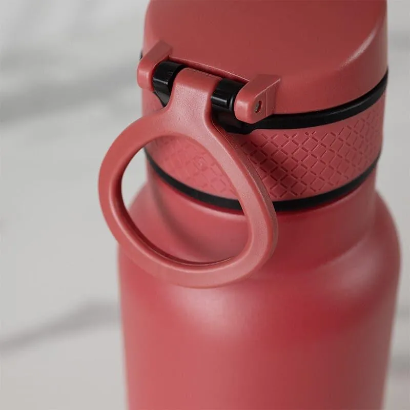 Hydro Chic Hot & Cold Thermos Water Bottle (Red & Pink) - 750 ML