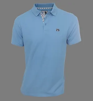 Inverted Gear "Panda Polo" Shirt - Blue
