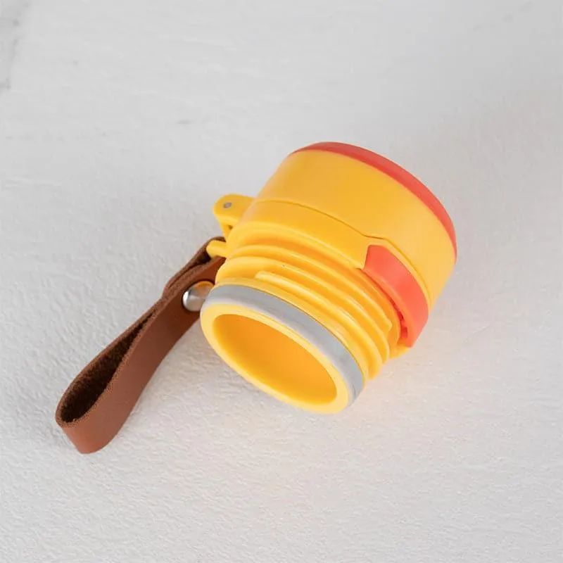 Juno Sip Hot & Cold Thermos Water Bottle (Yellow & Orange) - 750 ML