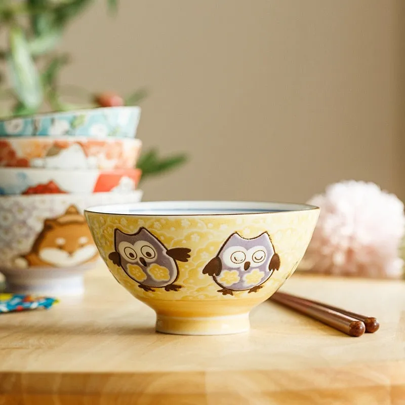 Kawaii Oriental Noodle Bowls