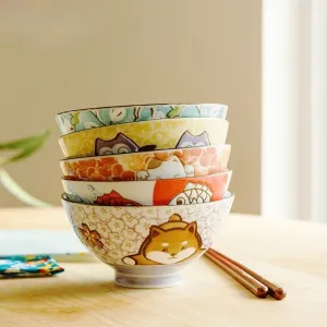 Kawaii Oriental Noodle Bowls